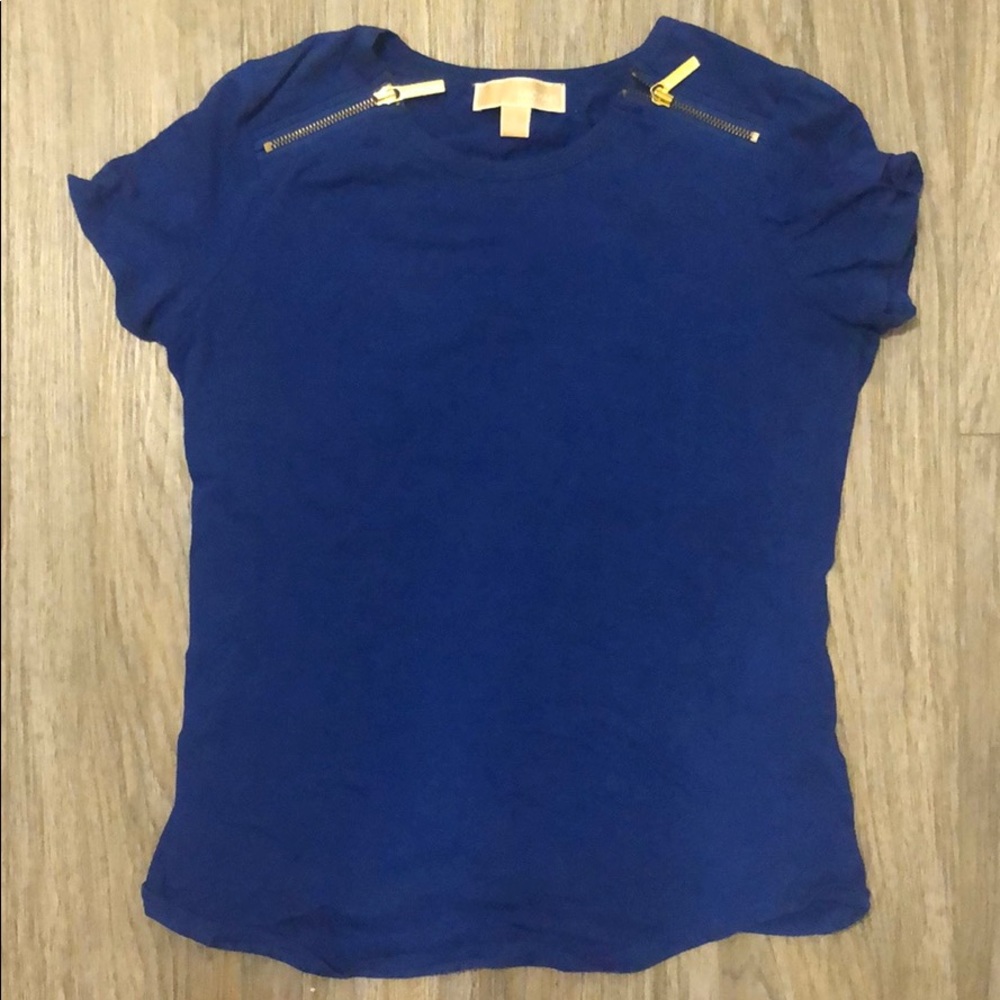Blue Michael Kors Shirt